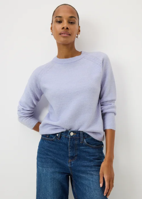 Lilac Crew Neck Jumper - Extra small Image 1