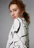 Et Vous White Wiggle Longline Shirt - Size 8 Image 3