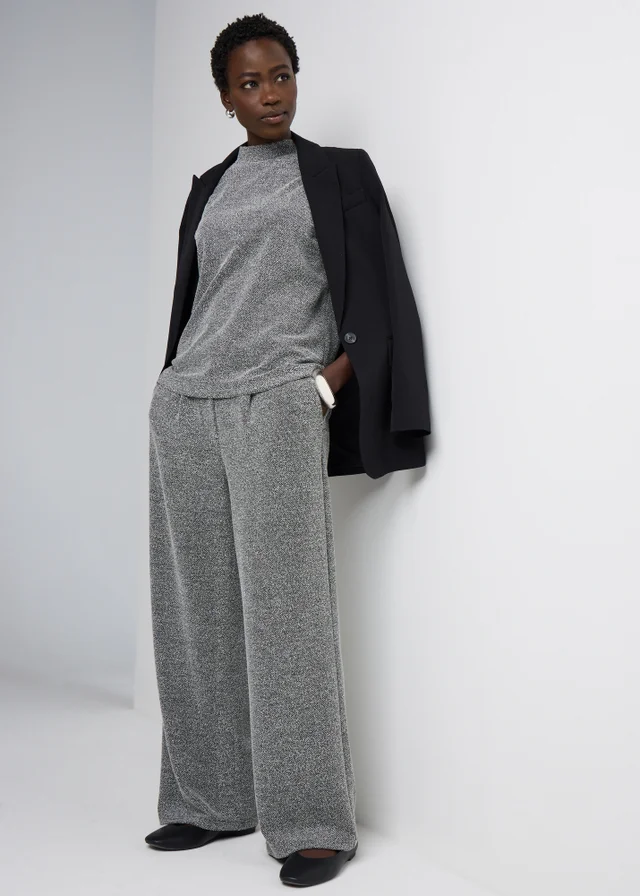 Et Vous Grey Co-Ord Wide Leg Trousers