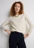 Et Vous Ivory Fine Gauge Jumper - Size 24 Image 1