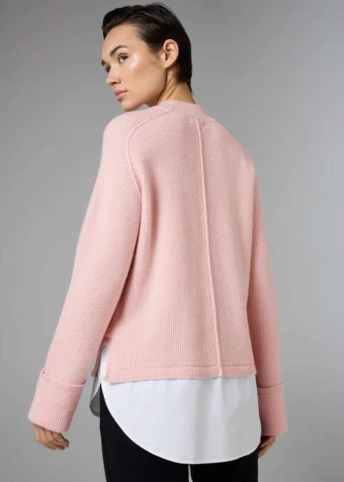 Et Vous Pink Shirt Jumper - Size 10 Image 3