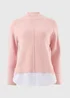 Et Vous Pink Shirt Jumper - Size 10 Image 4