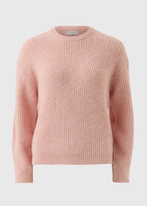 Light Pink Oversized Space Dye Jumper - XS Image 3