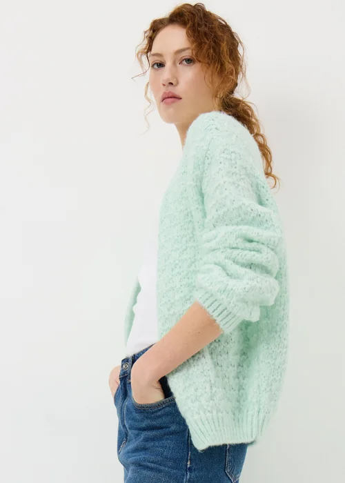 Pale Green Lofty Cardigan - XS Image 1