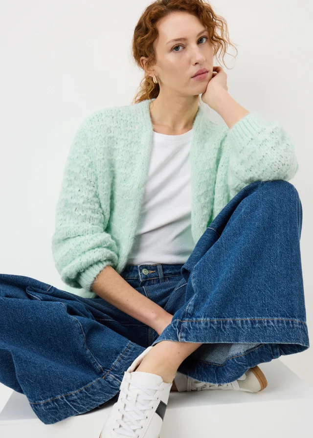 Pale Green Lofty Cardigan