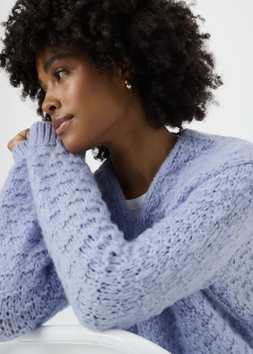 Lilac Lofty Cardigan - XS Image 3