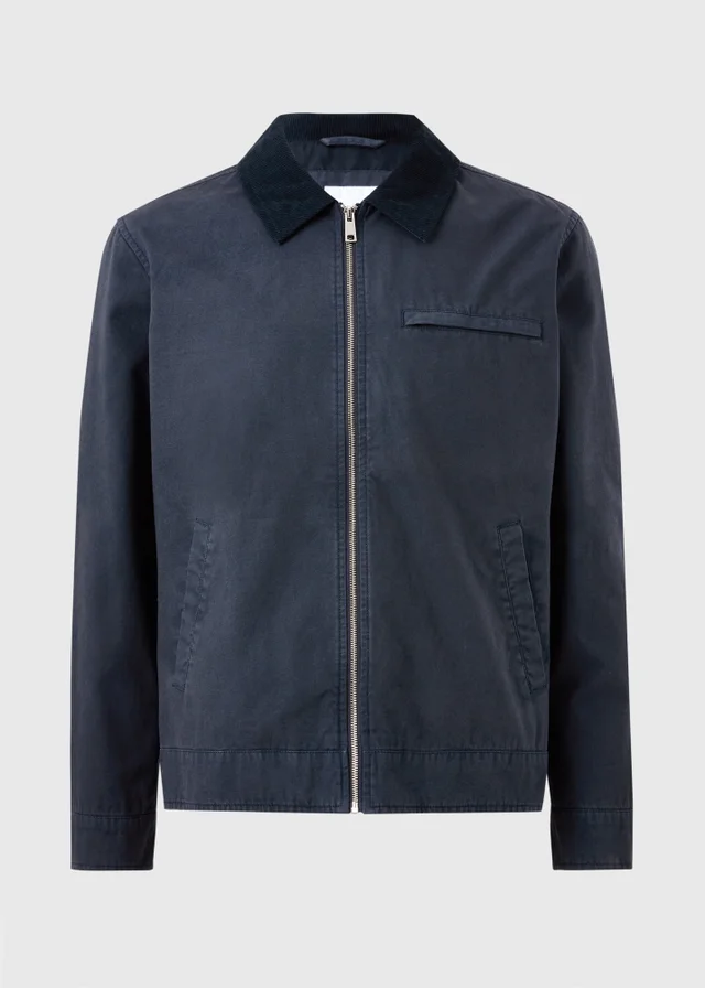 Blue Canvas Chore Jacket