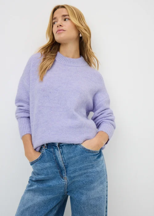 Lilac Fluffy Lofty Jumper - XS Image 1