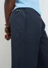 Souluxe Navy Woven Jogging Bottoms - Extra small Image 2
