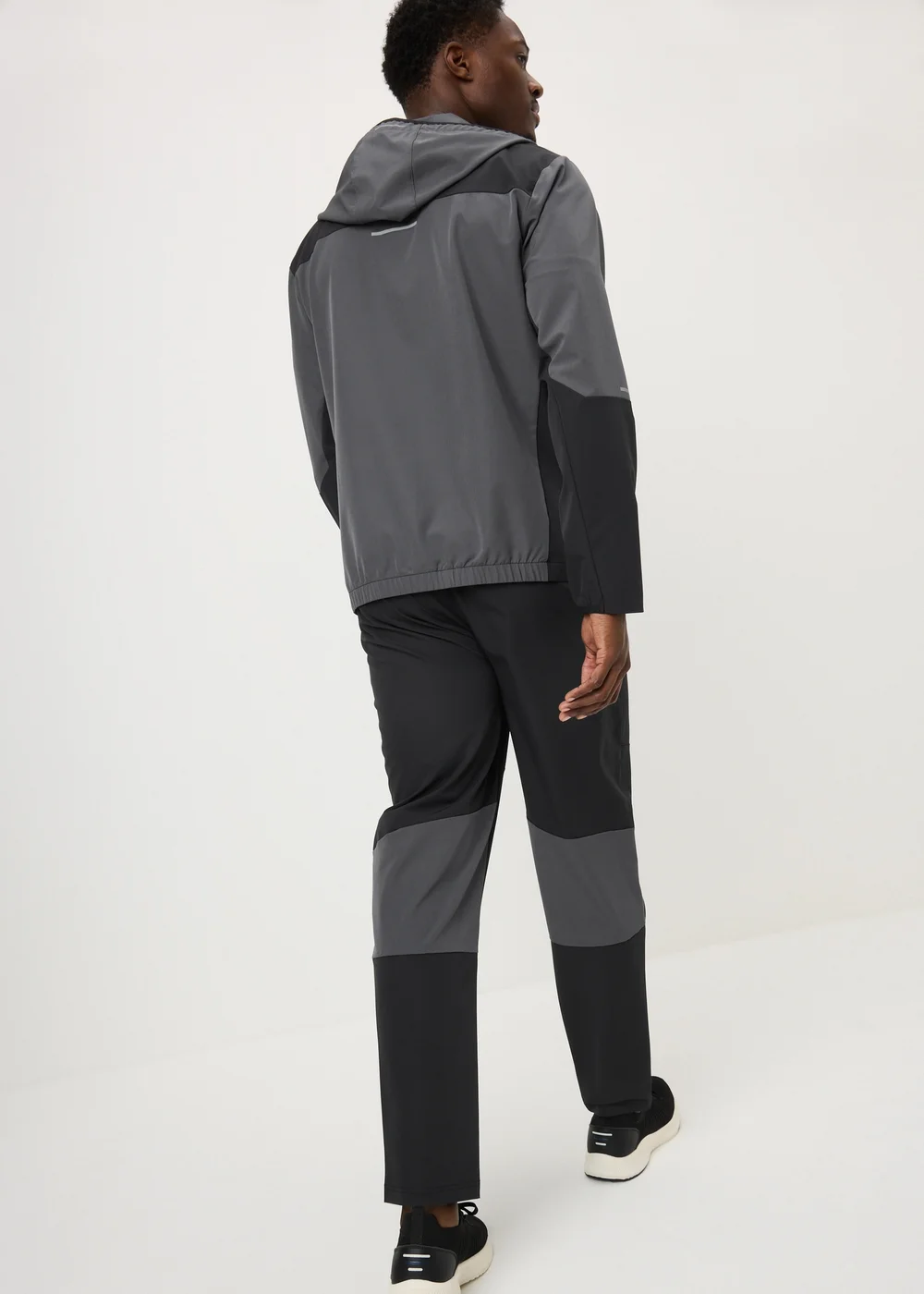 Souluxe Black Woven Co Ord Jogging Bottoms - Extra small Image 3