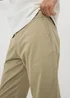 Sand Straight Fit Chinos - 30 Waist Regular Image 3