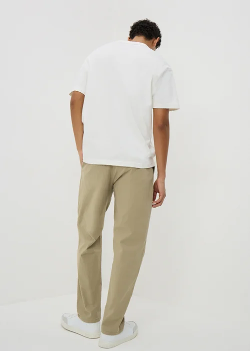 Sand Straight Fit Chinos - 30 Waist Regular Image 2
