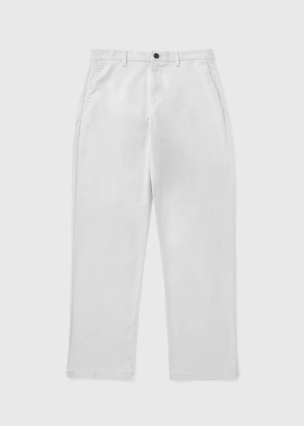 Light Grey Straight Fit Chinos - 30 Waist Regular Image 1