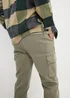 Sage Knitted Tapered Cargo Trousers - 30 Waist Regular Image 3