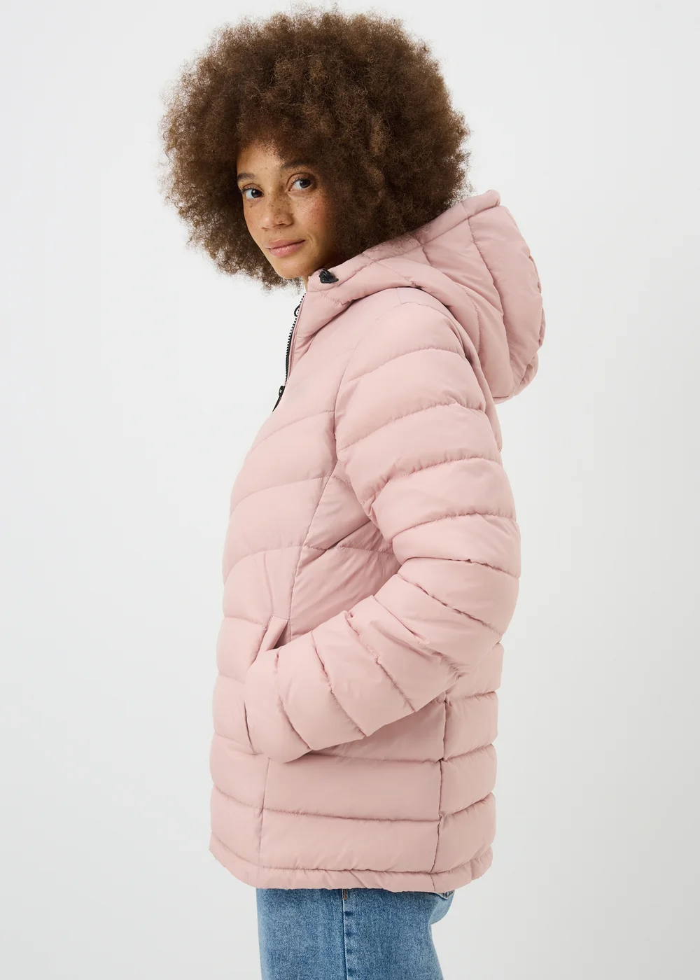 Pink Lightweight Padded Jacket - 26 Image 1