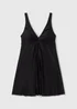 Black Shapewear Swim Dress - Size 10 Image 3