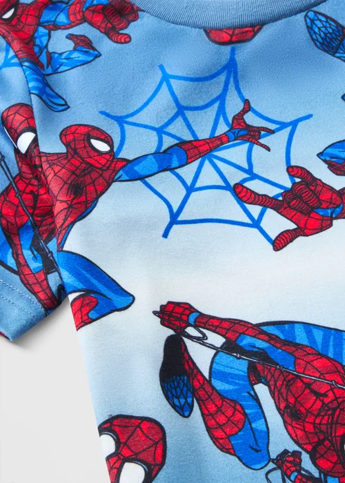 Spiderman Boys Blue Pyjama Set (1-7yrs) - 1 to 1 half years Image 2