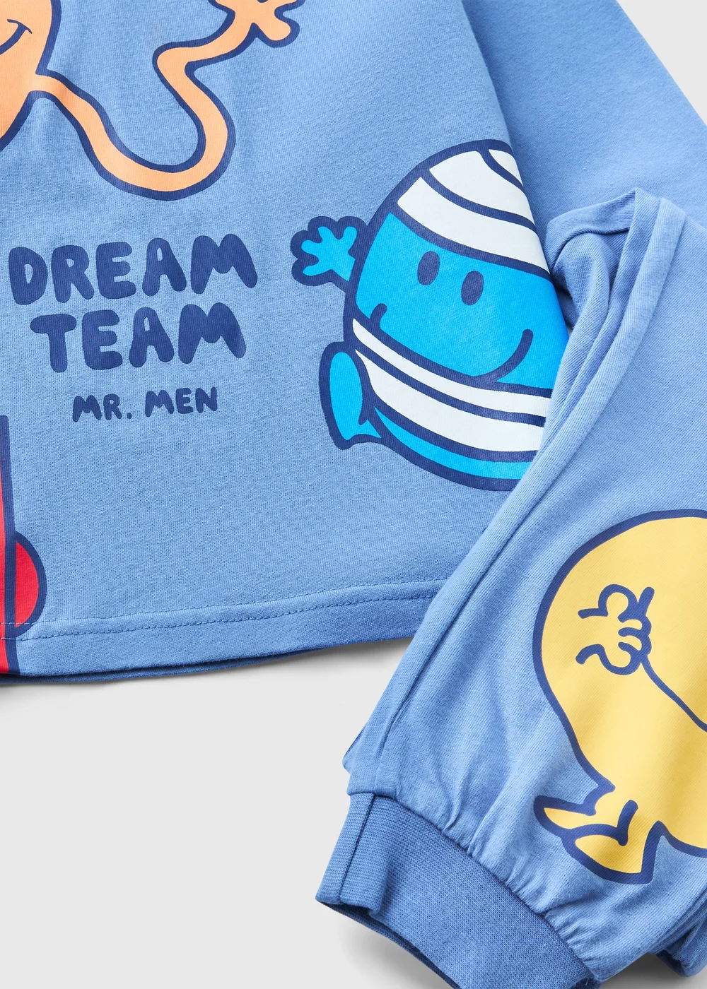 Mr Men Boys Blue Pyjama Set (1-7yrs) - 1 to 1 half years Image 2