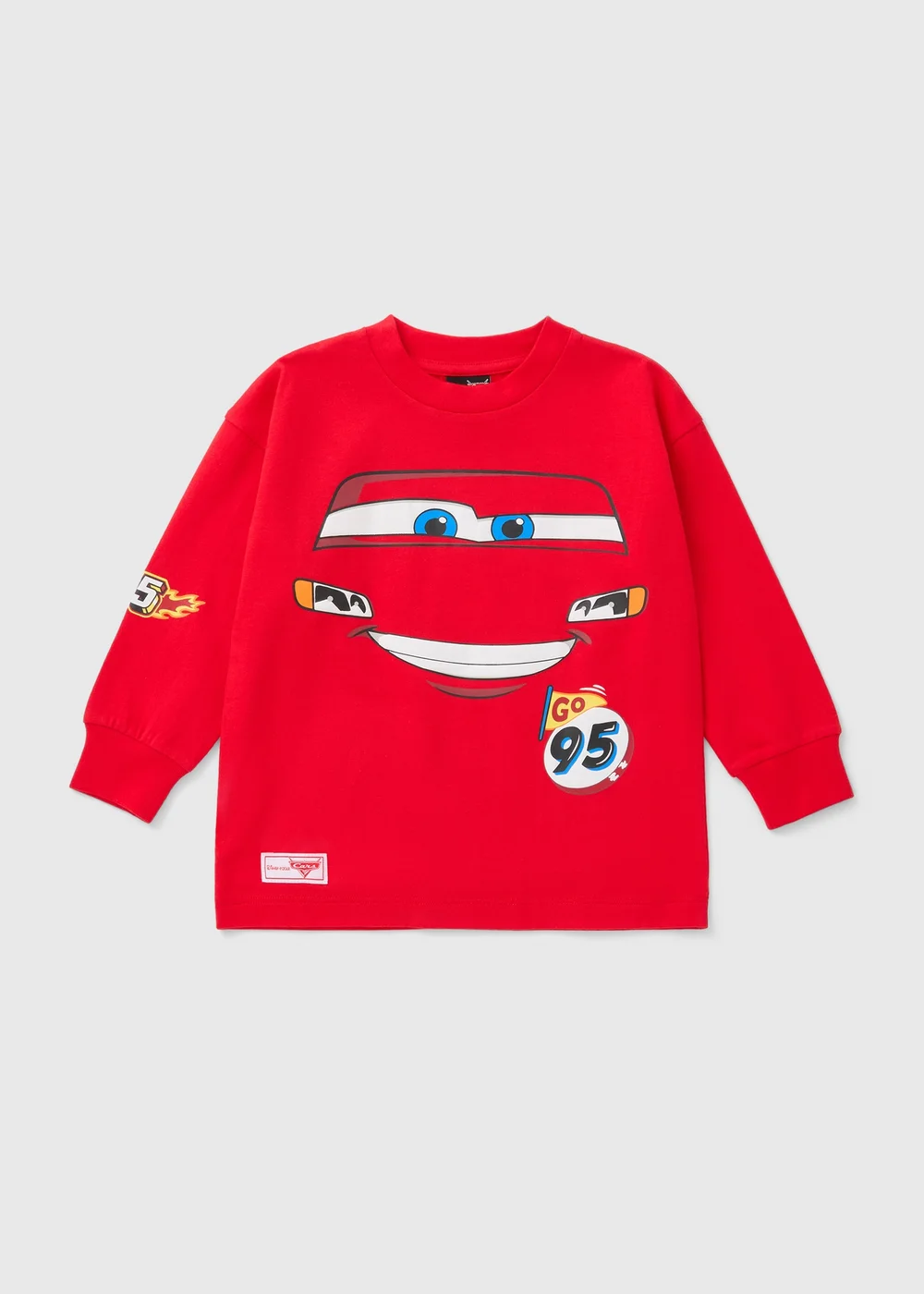 Cars Boys Red Lightning McQueen Top (1-7yrs) - Age 5 - 6 Years Image 1