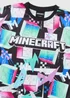 Minecraft Boys Multicolour T-Shirt (5-13yrs) - Age 5 Years Image 2