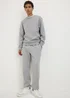 Light Grey Relaxed Fit Jogging Bottoms - Small Image 1
