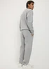 Light Grey Relaxed Fit Jogging Bottoms - Small Image 2