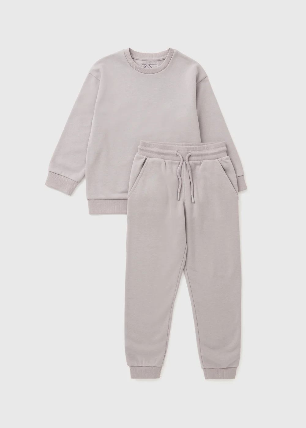 Boys Grey Sweatshirt & Jogging Bottom Set (7-15yrs) - Age 7 Years Image 1