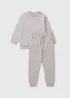 Boys Grey Sweatshirt & Jogging Bottom Set (7-15yrs) - Age 7 Years Image 1