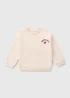 Kids Cream Big Love Valentine's Mini Me Sweatshirt (1-10yrs) - 1 to 1 half years Image 1