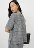 Black Boucle Co-Ord Top - Size 14 Image 3