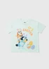 Bluey Kids Green Easter T-Shirt (1-7yrs) - 1 to 1 half years Image 1