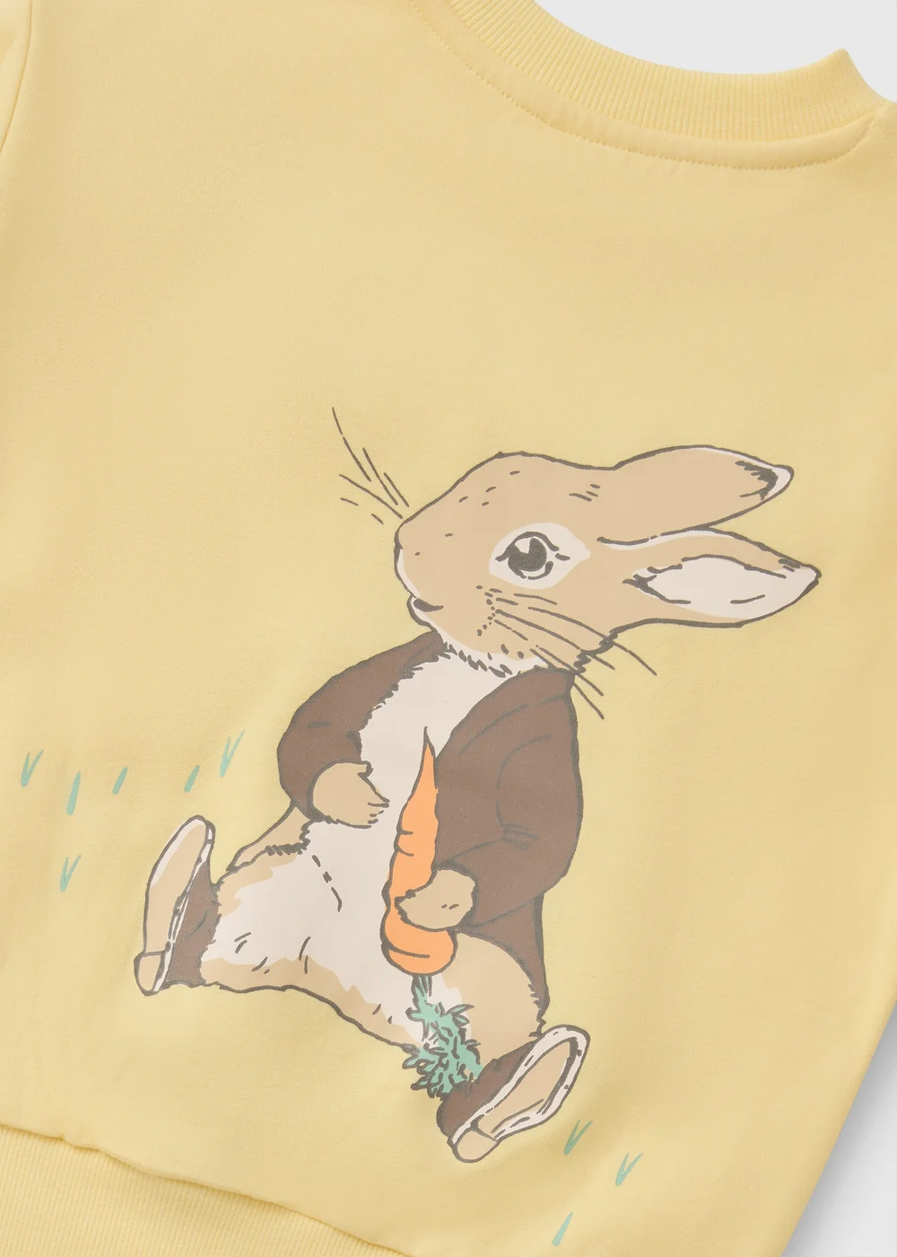 Peter Rabbit Kids Yellow Sweatshirt (1-6yrs) - 1.5-2 Yrs Image 2