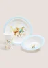 3 Piece Peter Rabbit Kids Dinner Set Image 1