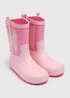 Girls Pink Western Wellies (Younger 10-Older 5) - Size 10 Infants Image 1
