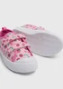 Girls Pink Strawberry Double Strap Shoes (Younger 4-12) - Size 4 Infants Image 2
