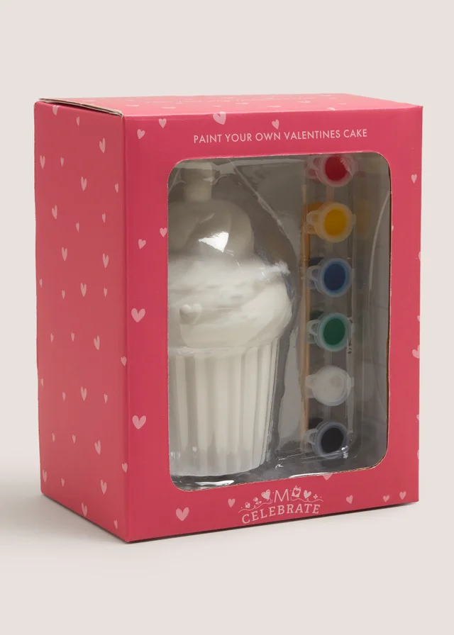 Paint Your Own Valentines Cake