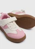 Girls Pink Suede Trainers (Younger 4-12) - Size 4 Infants Image 2