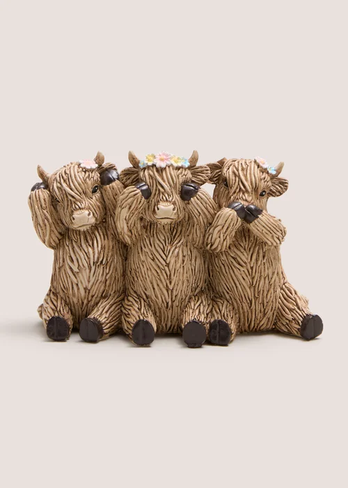 Highland Cow Ornament Image 1