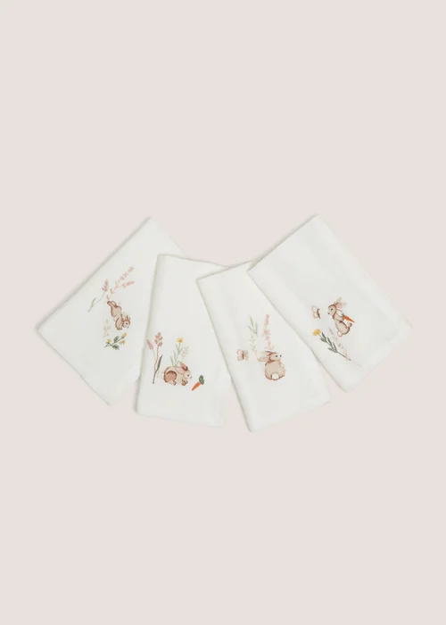 Easter Rabbit Napkins Image 1