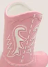 Pink Cowboy Boot Vase Image 2