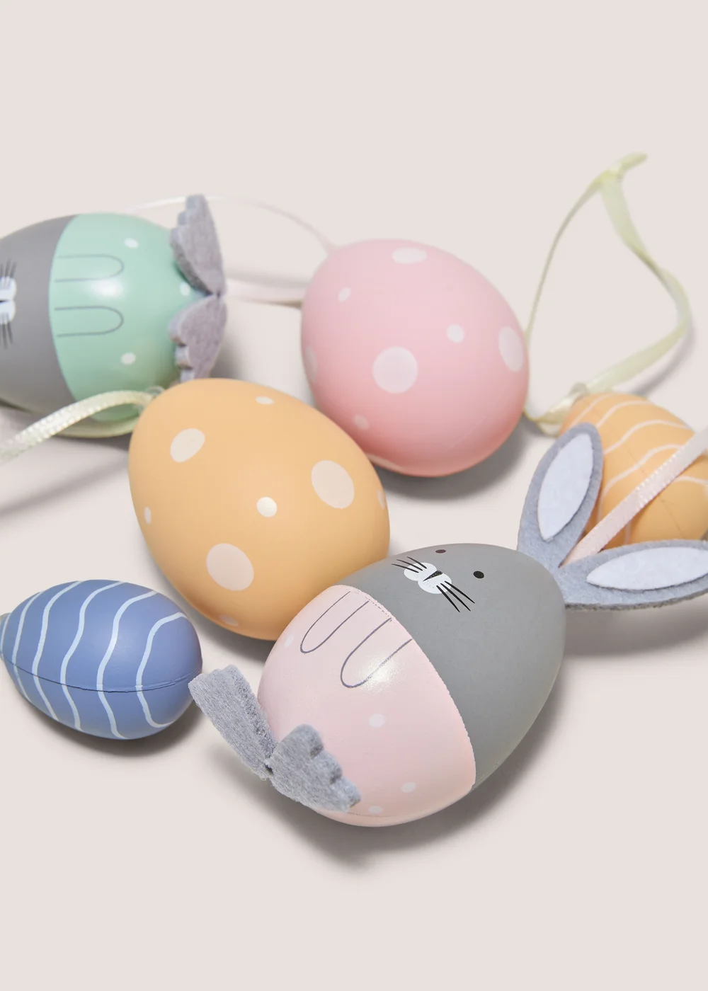 15 Pack Easter Bunny Hanging Decorations Image 2