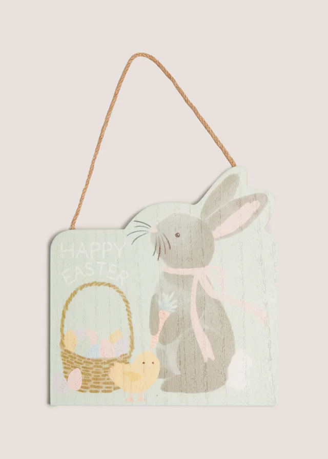 Easter Hanging Rabbit Sign