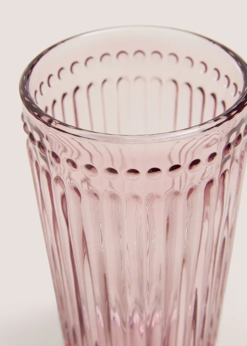 Pink Embossed Lined Tumbler Image 2