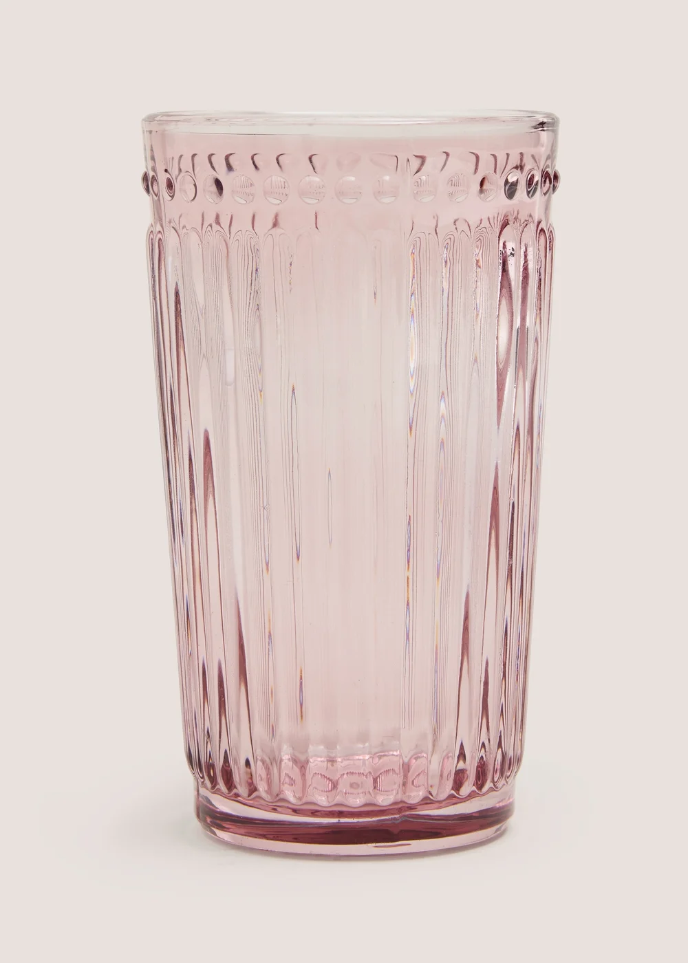 Pink Embossed Lined Tumbler Image 1