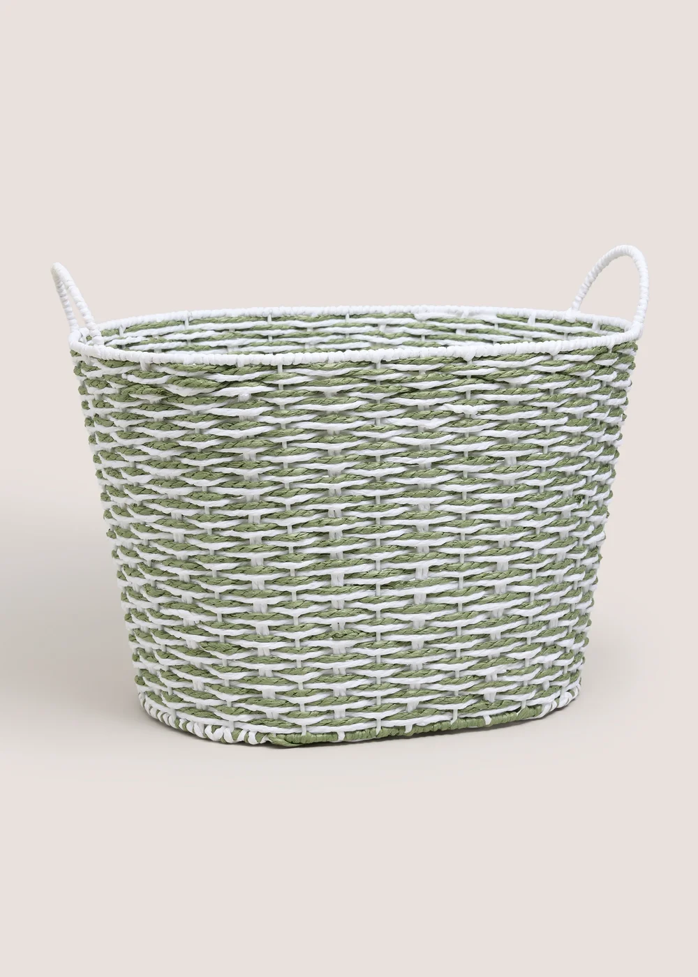 Green Twist Basket Image 1