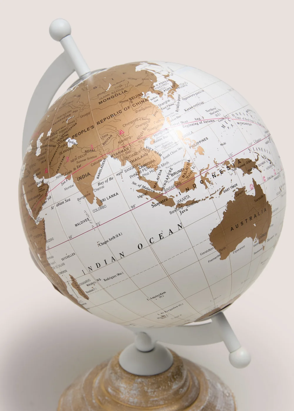Neutral Globe On Stand Image 2