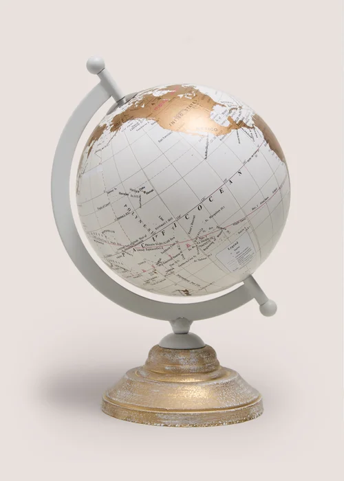 Neutral Globe On Stand Image 1
