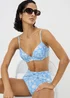 Blue Shell Underwired Bikini Top - 32A Image 1