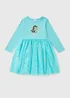 Disney Girls Blue Princess Jasmine Dress (2-8yrs) - 2-3 Yrs Image 1