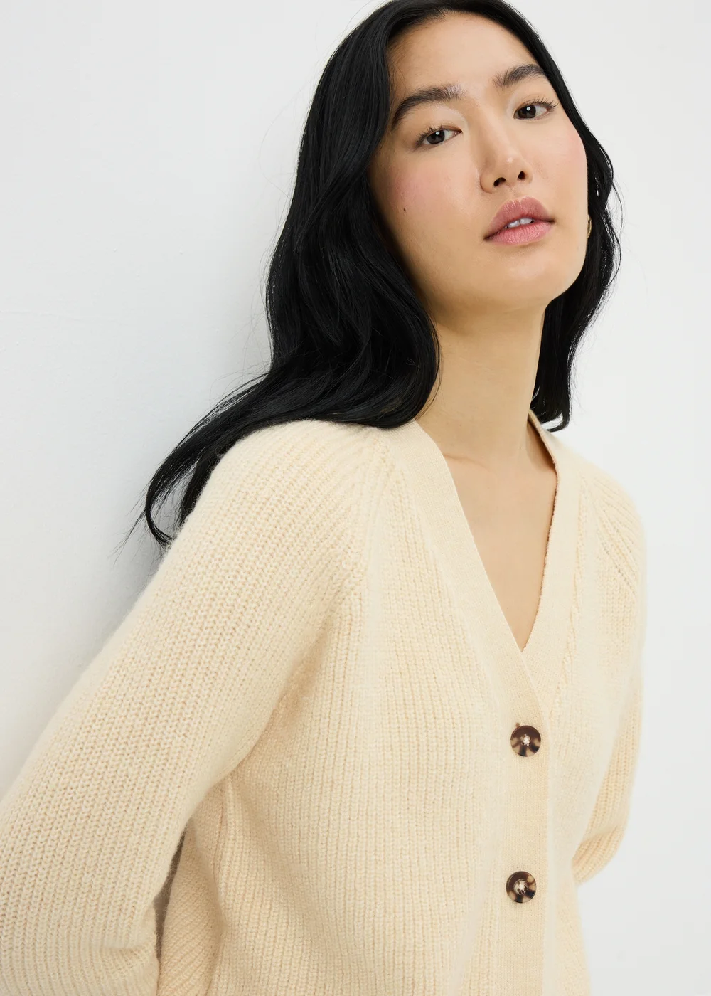 Buttermilk V-Neck Cardigan - XS Image 1